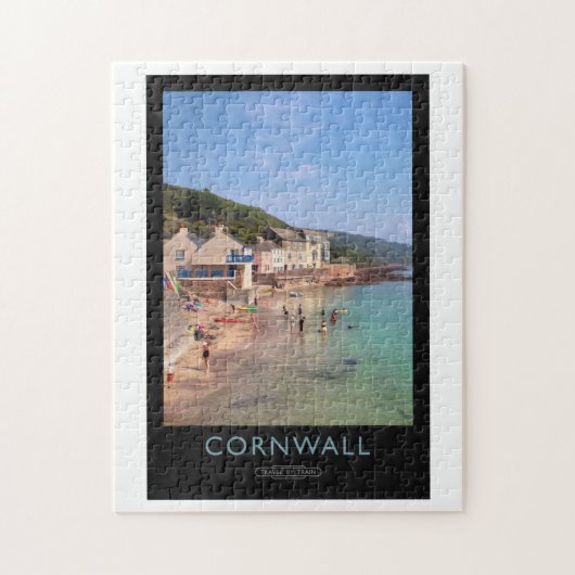 Cornwall-Bahn-Plakat Puzzle (Vertikal)