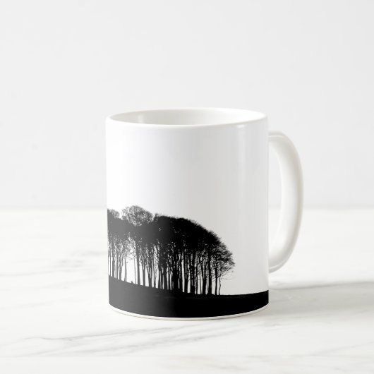 Cornwall Coming Zuhause Trees Gift Tasse (VorderseiteRechts)