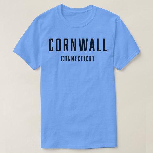Cornwall Connecticut TShirt (Design vorne)