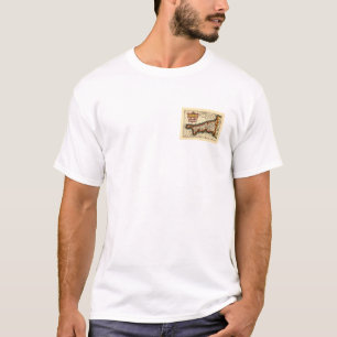 Cornwall, Cornwaile Landkreis England Antiquariäre T-Shirt