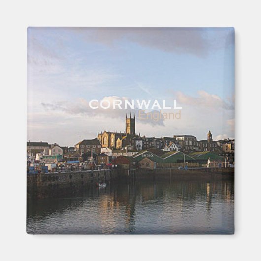 Cornwall England Foto Souvenir Kühlschrankmagnet (Vorne)