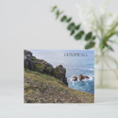 Cornwall England Postkarte (Stehend Vorderseite)