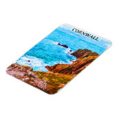 Cornwall England UK Küstenlandschaft Magnet (Linke Seite)