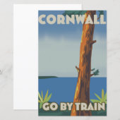 Cornwall fahren mit dem Zug (Vorne/Hinten)