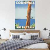 Cornwall fahren mit dem Zug Leinwanddruck (Insitu (Schlafzimmer))