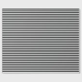 Cornwall flag stripes black white line pattern sym geschenkpapier (Flach)