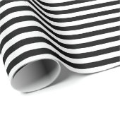 Cornwall flag stripes black white line pattern sym geschenkpapier (Rolleneckpunkt)
