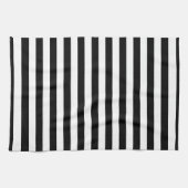 Cornwall flag stripes black white line pattern sym geschirrtuch (Horizontal)