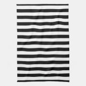 Cornwall flag stripes black white line pattern sym geschirrtuch (Vertikal)