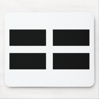 Cornwall-Flagge Mousepad