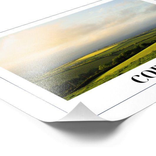 Cornwall Fotodruck (Ecke)