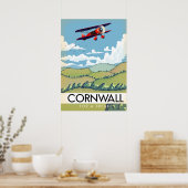 Cornwall für einen Urlaub Poster (Küche)