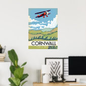 Cornwall für einen Urlaub Poster (Heimbüro)