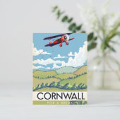 Cornwall für einen Urlaub Postkarte (Stehend Vorderseite)