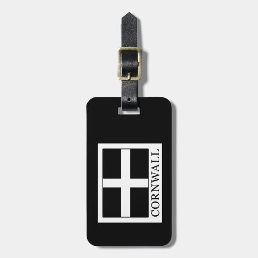 Cornwall Gepäckanhänger (Vorderseite vertikal)