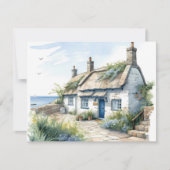 Cornwall Hütte Mitteilungskarte (Vorderseite)