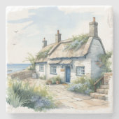 Cornwall Hütte Steinuntersetzer (Vorderseite)