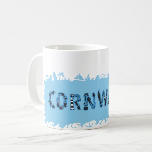 Cornwall Kaffeetasse (Vorderseite Links)