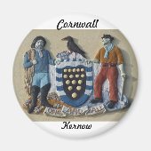 Cornwall Kernow Kühlschrankmagnet Arms (Vorne)