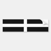 Cornwall - kornisches Flagge/St. Pirans Autoaufkleber (Vorne)