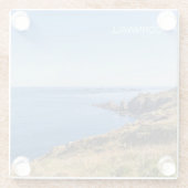 Cornwall Land’s End England Glasuntersetzer (Rückseite)