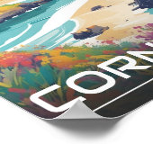 Cornwall Landkreis England Cornwall Küste Poster (Ecke)