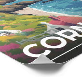 Cornwall Landkreis England Cornwall Küste Poster (Ecke)