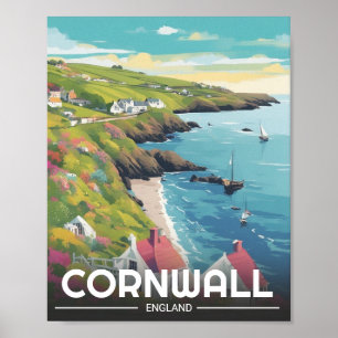 Cornwall Landkreis England Cornwall Küste Poster