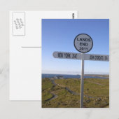 Cornwall Lands End Postkarte (Vorne/Hinten)