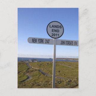 Cornwall Lands End Postkarte