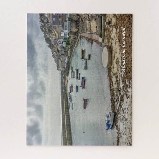 Cornwall Landschaftlich Picture Mousehole UK Puzzle (Vertikal)
