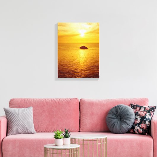 Cornwall Leinwanddruck (Insitu (Wohnzimmer))