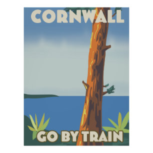 Cornwall mit dem Zug bereisen Fotodruck