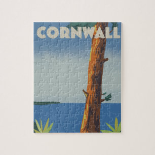 Cornwall mit dem Zug Puzzle
