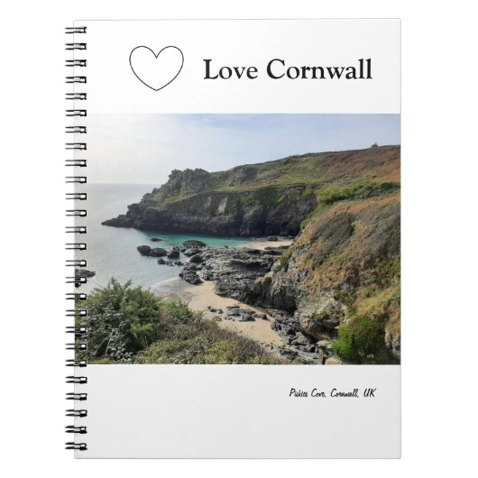 Cornwall-Notebook Notizblock (Vorderseite)