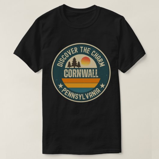 Cornwall, Pennsylvania T-Shirt (Design vorne)