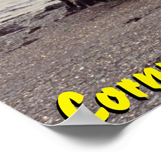 Cornwall Poster (Ecke)