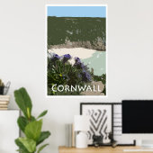 CORNWALL Poster im Vintage-Stil (Heimbüro)