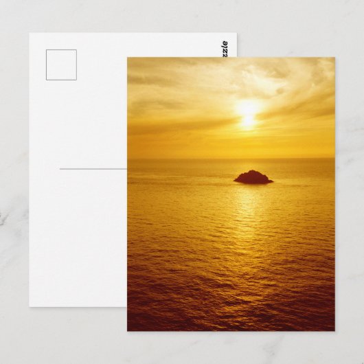 Cornwall Postkarte (Vorne/Hinten)