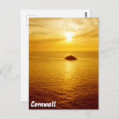 Cornwall Postkarte (Vorne/Hinten)