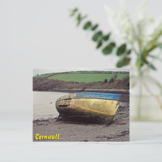 Cornwall Postkarte (Stehend Vorderseite)