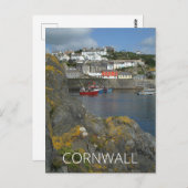 Cornwall Postkarte (Vorne/Hinten)