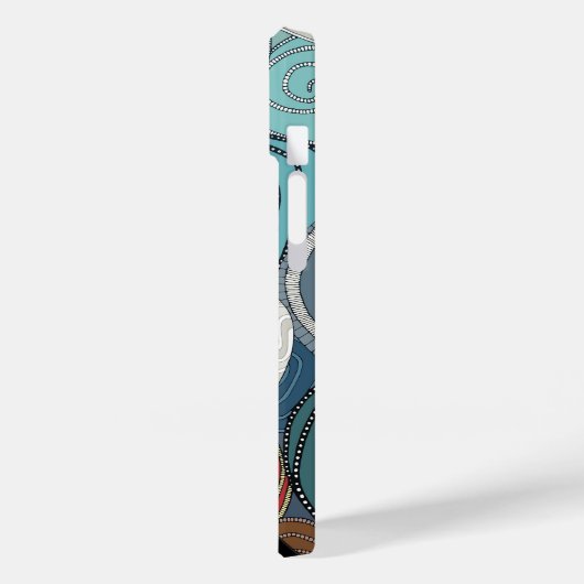 Cornwall-Puffin Case-Mate iPhone Hülle (Rückseite / Links)