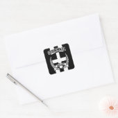 Cornwall Quadratischer Aufkleber (Umschlag)