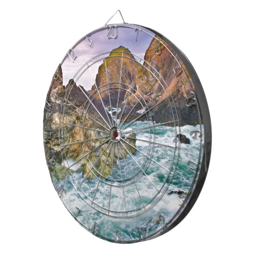 Cornwall Rocks Dartscheibe (Vorderseite rechts)