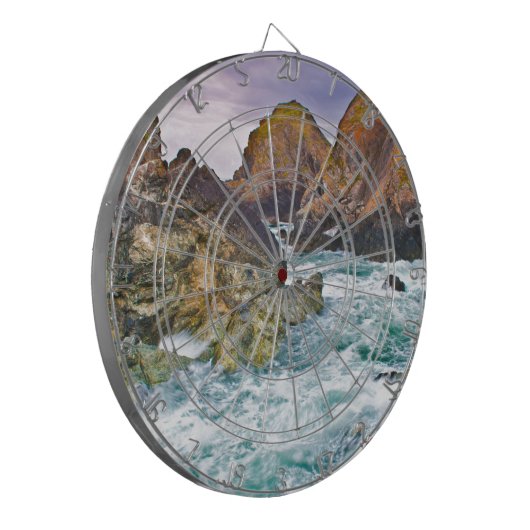 Cornwall Rocks Dartscheibe (Vorderseite Links)