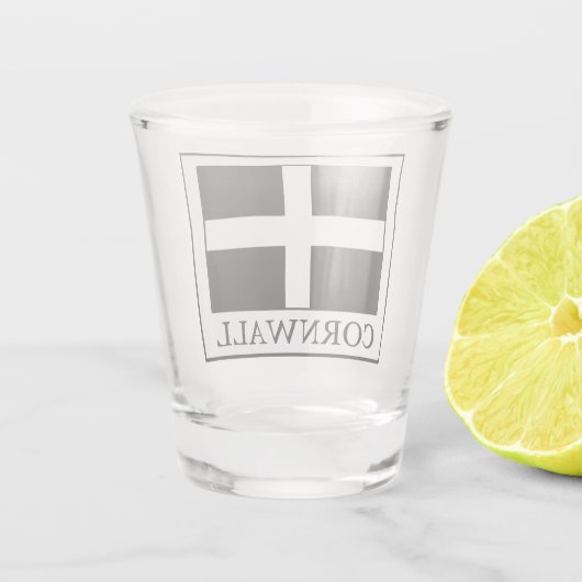 Cornwall Schnapsglas (Rückseite)