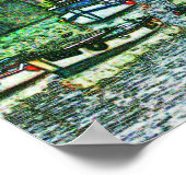 Cornwall St Ives Hafenposter AB 8.99 Poster (Ecke)