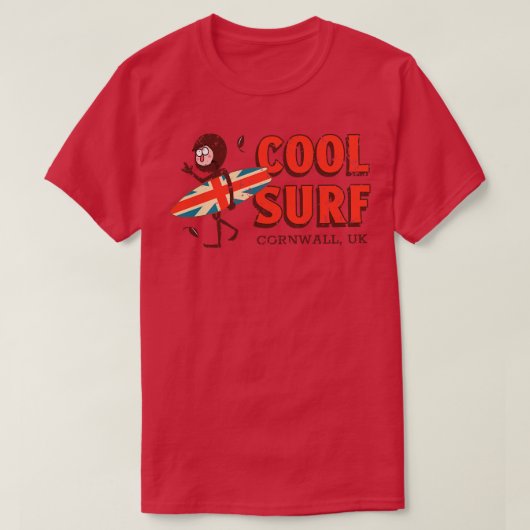 Cornwall Surf T-Shirt (Design vorne)