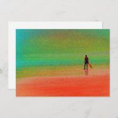 Cornwall-Surfer-Karte (Vorne/Hinten)